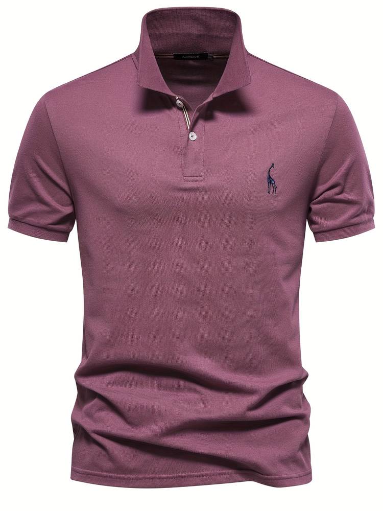 Drune | Poloshirt Aus Reiner Baumwolle für Einen Sportlich-Lässigen Look