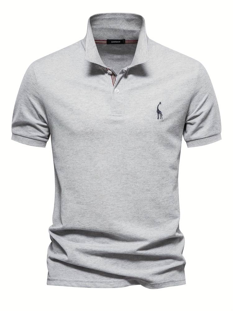 Drune | Poloshirt Aus Reiner Baumwolle für Einen Sportlich-Lässigen Look
