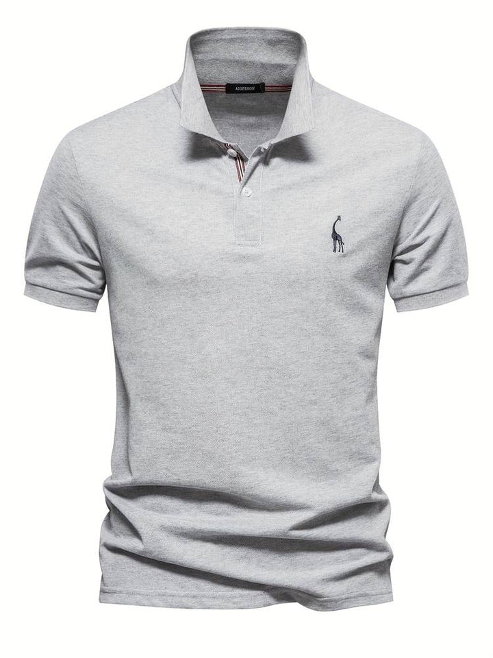 Drune | Poloshirt Aus Reiner Baumwolle für Einen Sportlich-Lässigen Look