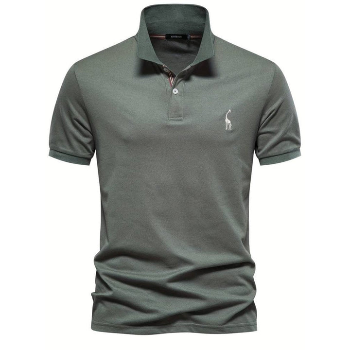 Drune | Poloshirt Aus Reiner Baumwolle für Einen Sportlich-Lässigen Look