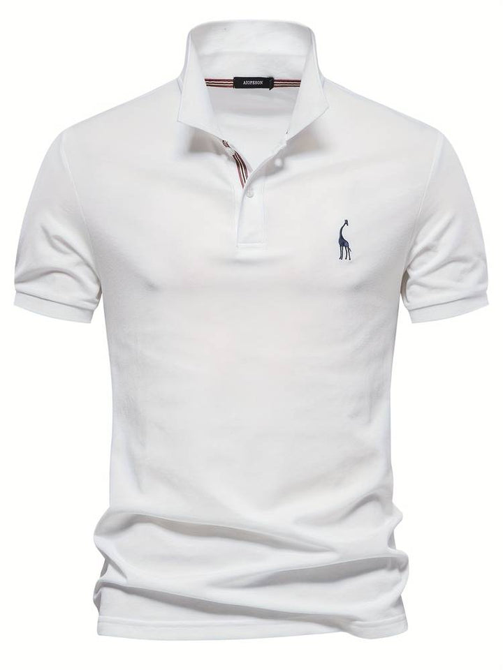 Drune | Poloshirt Aus Reiner Baumwolle für Einen Sportlich-Lässigen Look