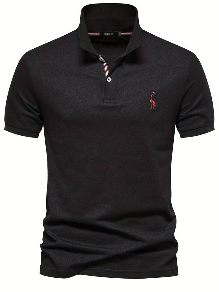 Drune | Poloshirt Aus Reiner Baumwolle für Einen Sportlich-Lässigen Look