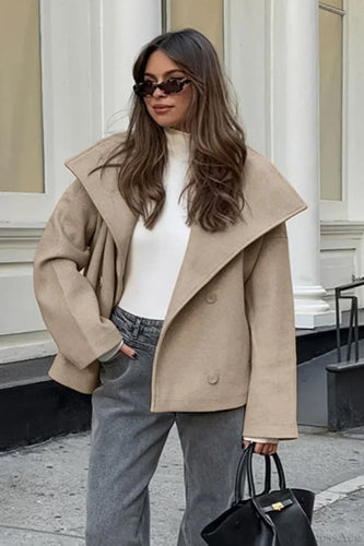 Drune | Woll Doppelreihige Jacke