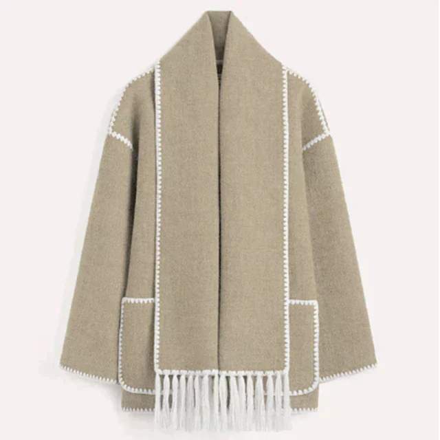 Drune | Jacke mit Schal