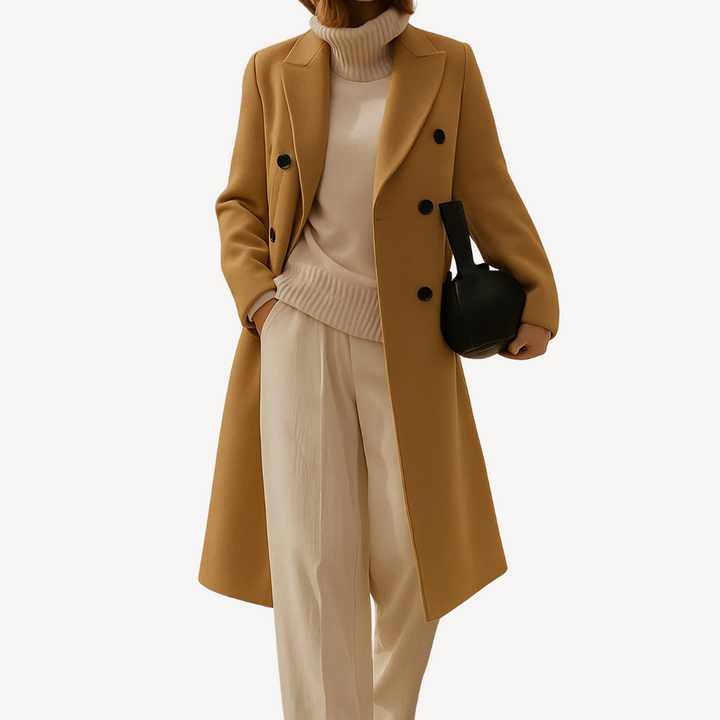 Drune | Damen Doppelreiher Mantel