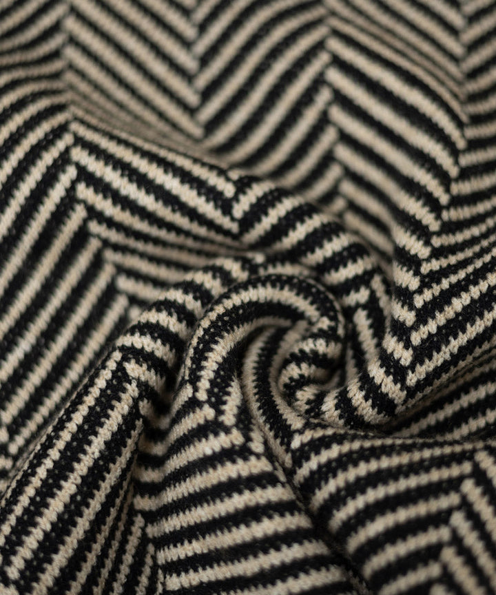 Drune | Retro Farbblock Halbturtleneck Pullover