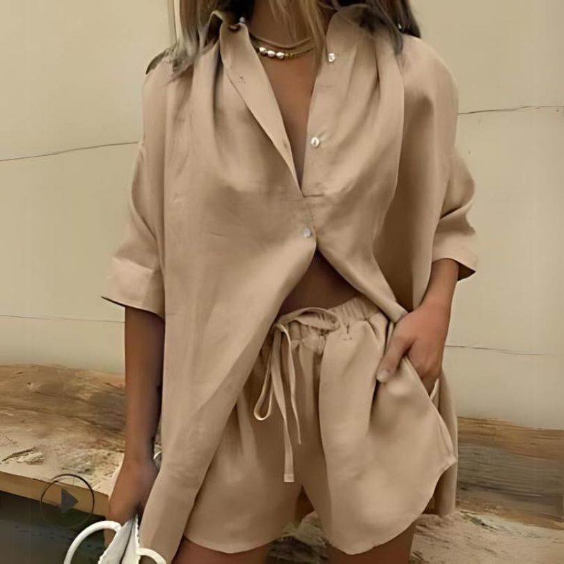 Drune | Stylisches Set mit Top und Shorts