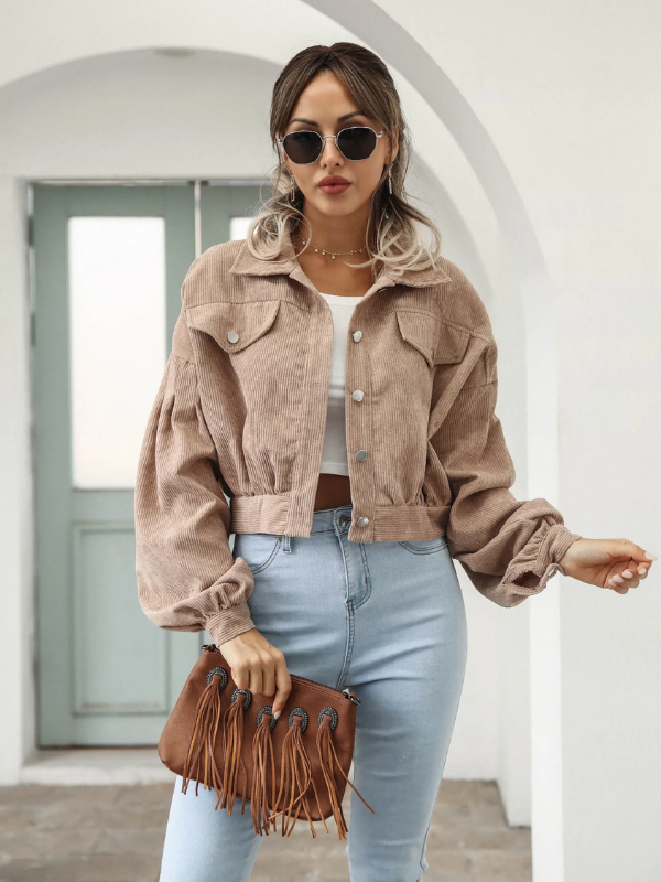 Drune | Cropped Bomberjacke Cool & Stilvoll