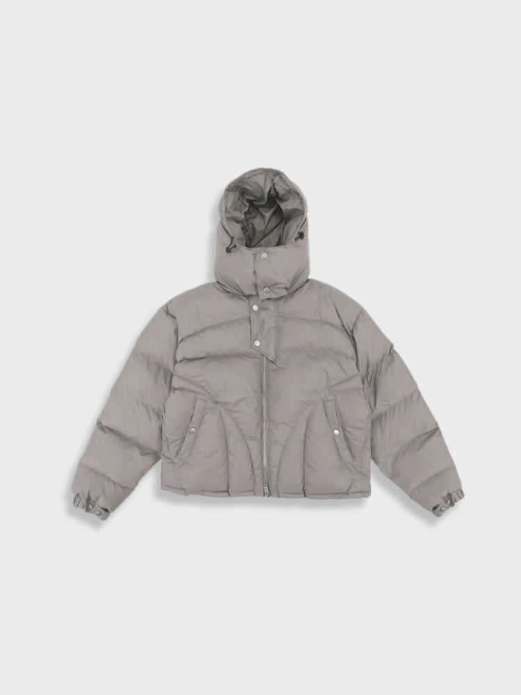 Drune | Warme Herrenjacke mit Kapuze