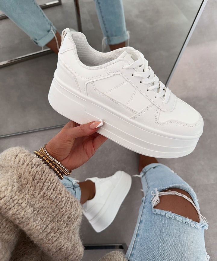 Drune | Sneaker Georgia Weiß