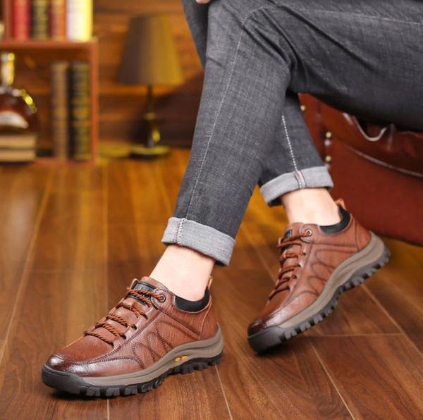 Drune - Leder Sportschuhe
