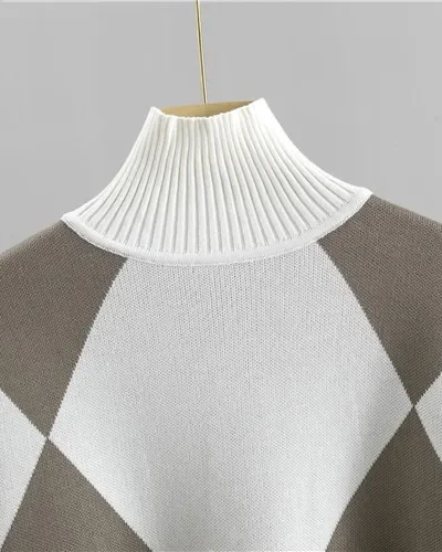Drune | Argyle Strick Set
