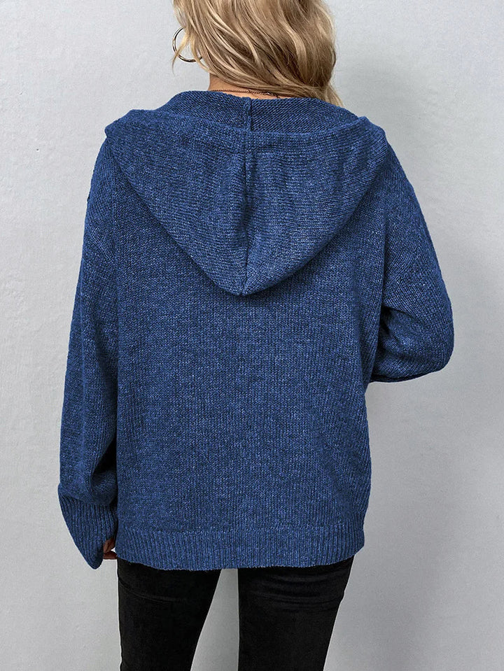Drune | Strickcardigan mit Kapuze