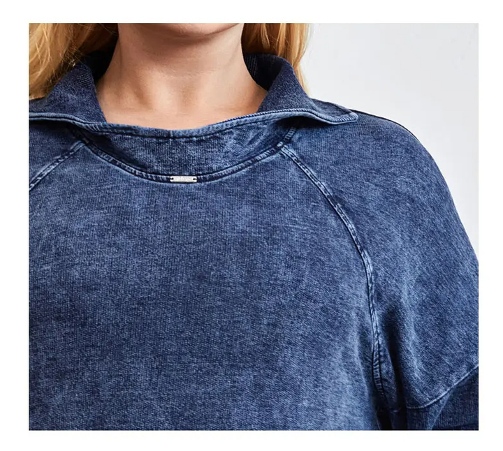 Drune | Strickdenimjacke Curve Plus Size
