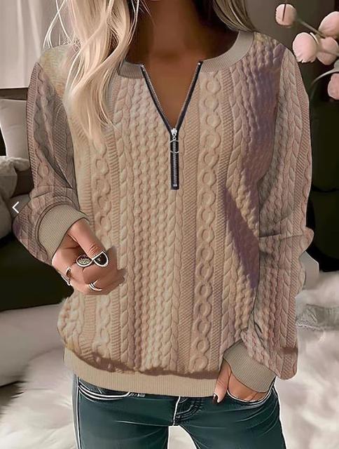 Drune | Strickpullover mit Rundhalsausschnitt und Jacquard-Muster