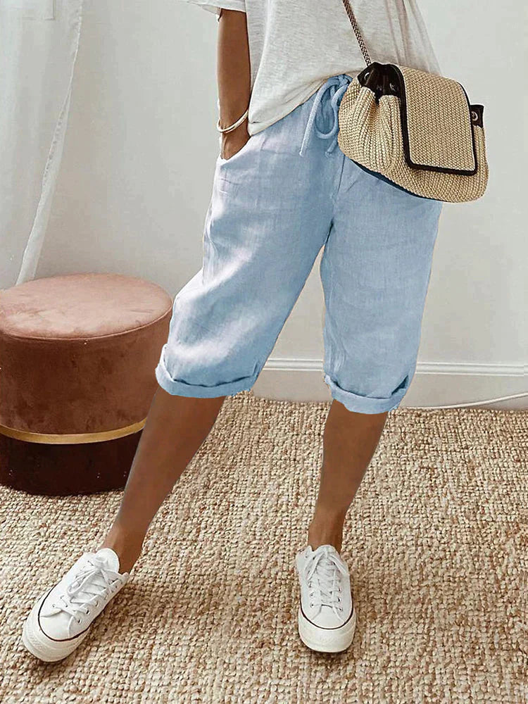 Drune | Bequeme Baumwollshorts für Damen