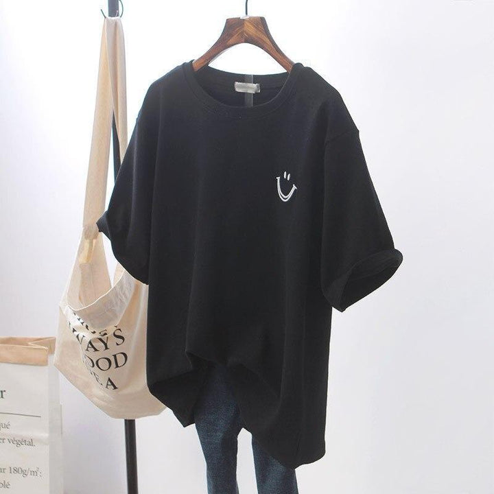 Drune | T-Shirt für Damen mit Smiley