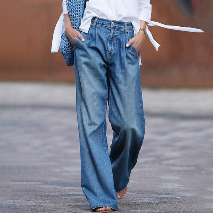 Drune | Komfortable Weit geschnittene Damen Jeans
