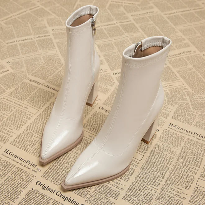 Drune | Damen-Stiefeletten mit hohem Absatz
