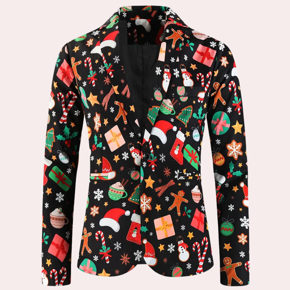 Drune | Festlicher Weihnachtsblazer Für Männer Mit Stil