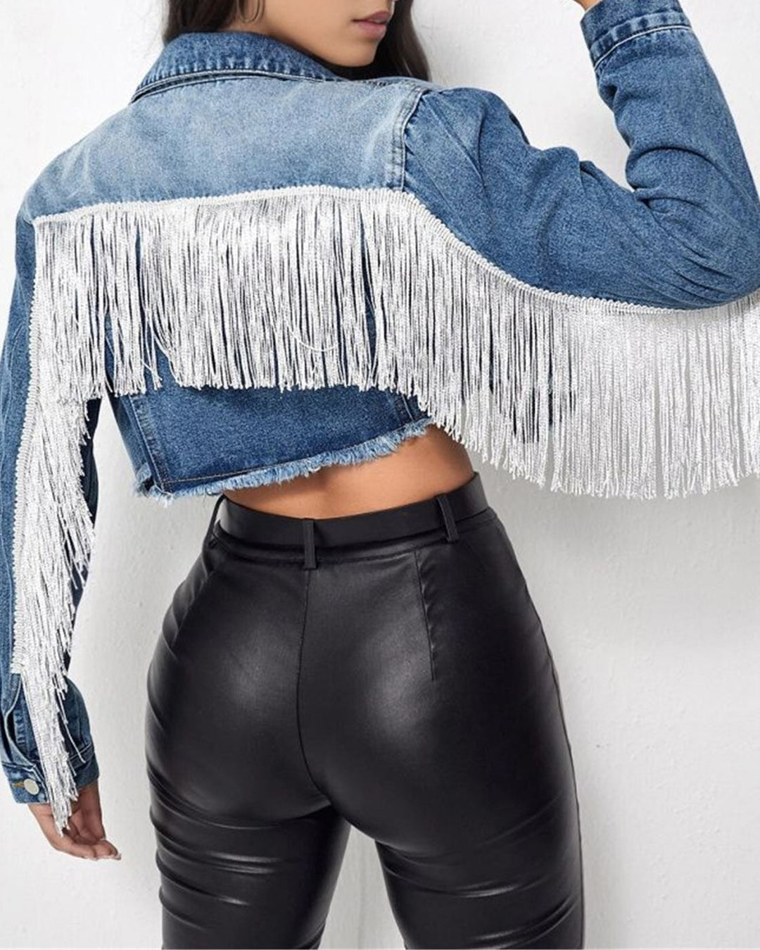 Drune | Zerrissene Jeansjacke