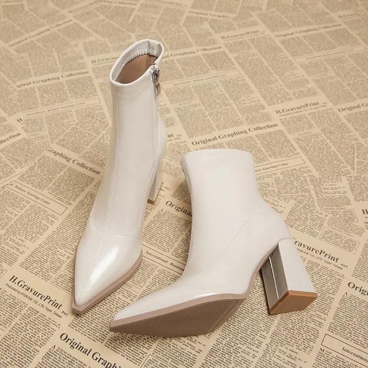Drune | Damen-Stiefeletten mit hohem Absatz