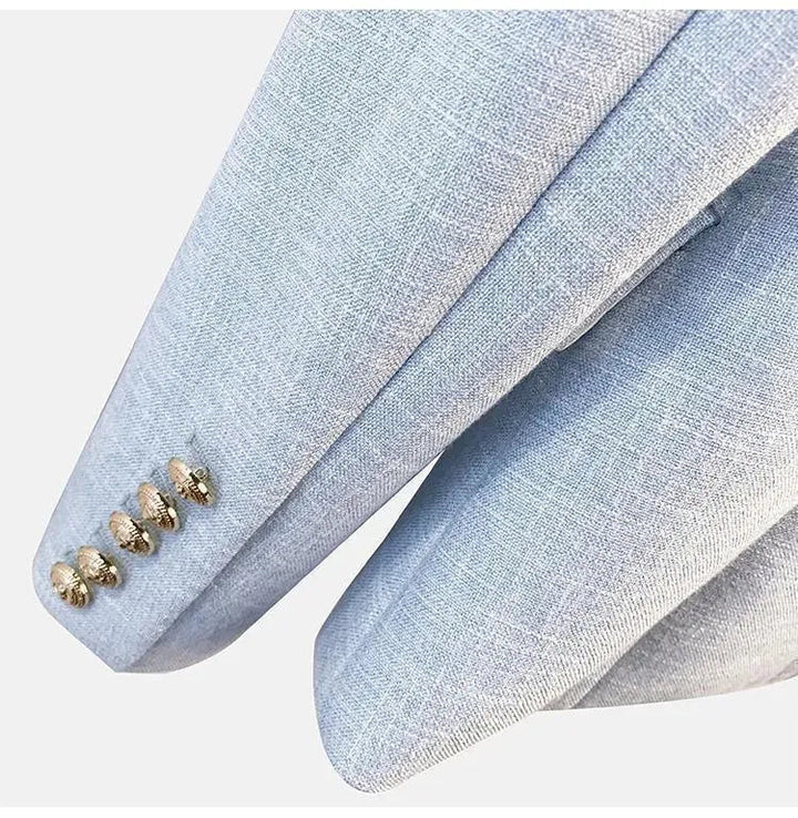 Drune | La Douce Doppelreiher Blazer Damen - Lässig - Uni-Einfarbig
