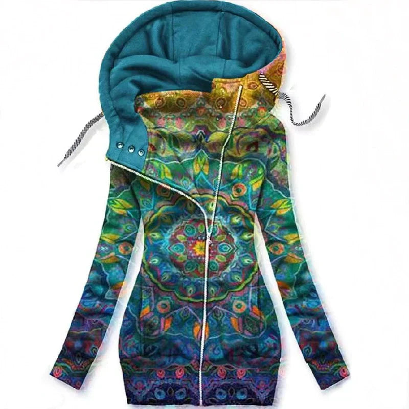 Drune | Damen Schmetterlings Kunst Cardigan
