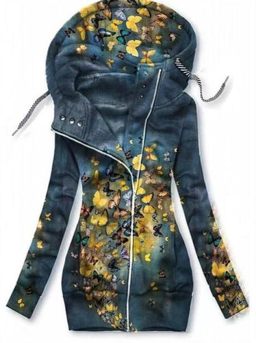 Drune | Damen Schmetterlings Kunst Cardigan