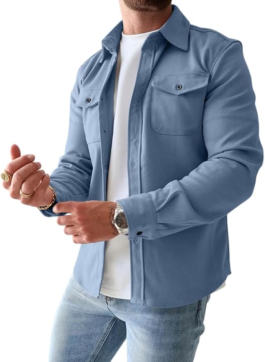 Drune | Baumwollmischung lässige Overshirt