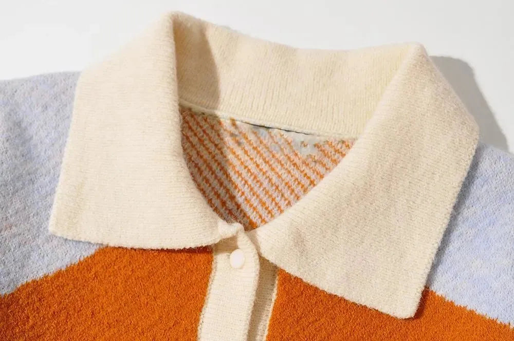 Drune | Crop Strickjacke Pullover für Damen