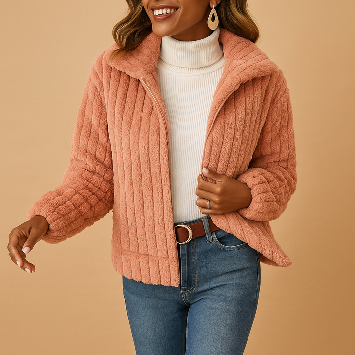 Drune | Fleecejacke mit Stehkragen für Frauen Herbstkollektion Isabelle