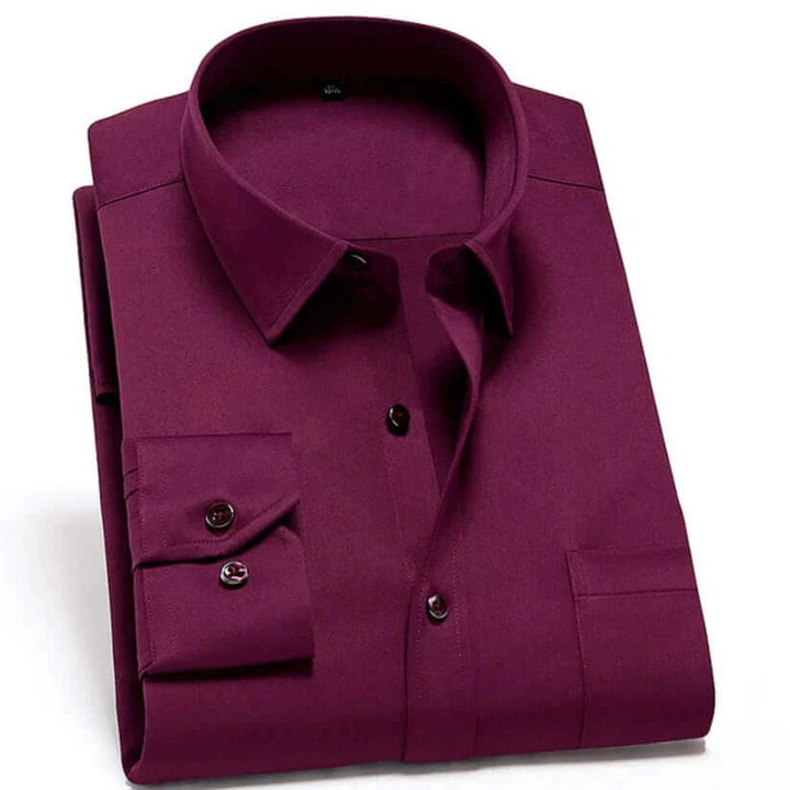 Drune | Herren Langarm Hemd Stretch