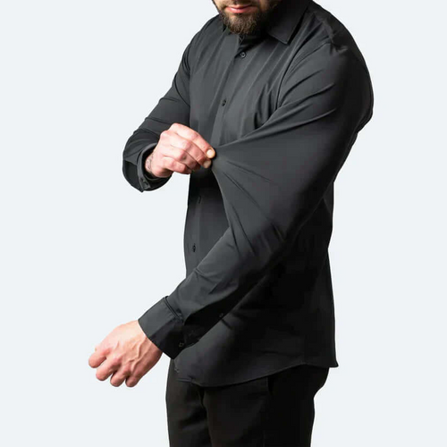 Drune | Herren Langarm Hemd Stretch