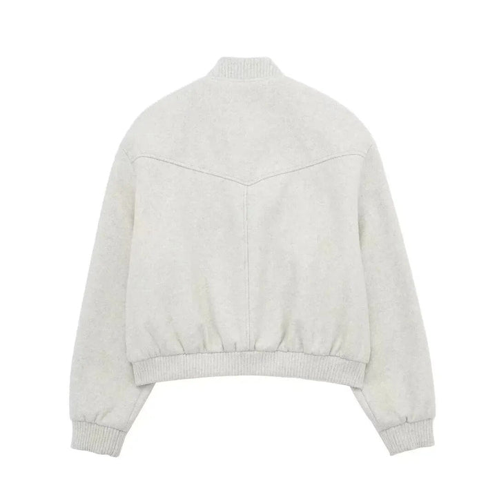 Drune - Damen cropped Bomberjacke für lässigen Streetstyle