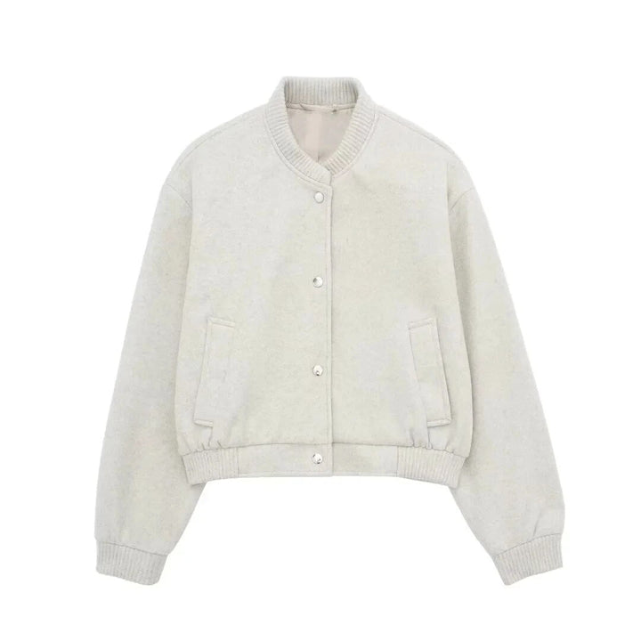 Drune - Damen cropped Bomberjacke für lässigen Streetstyle