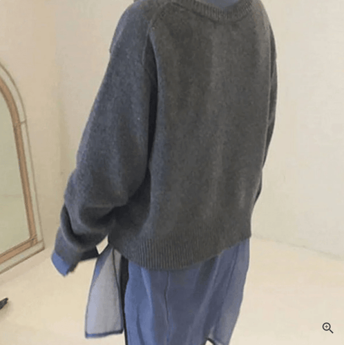 Drune | Cardigan Asymmetrisch Weiche Wolle Elegante Lässigkeit