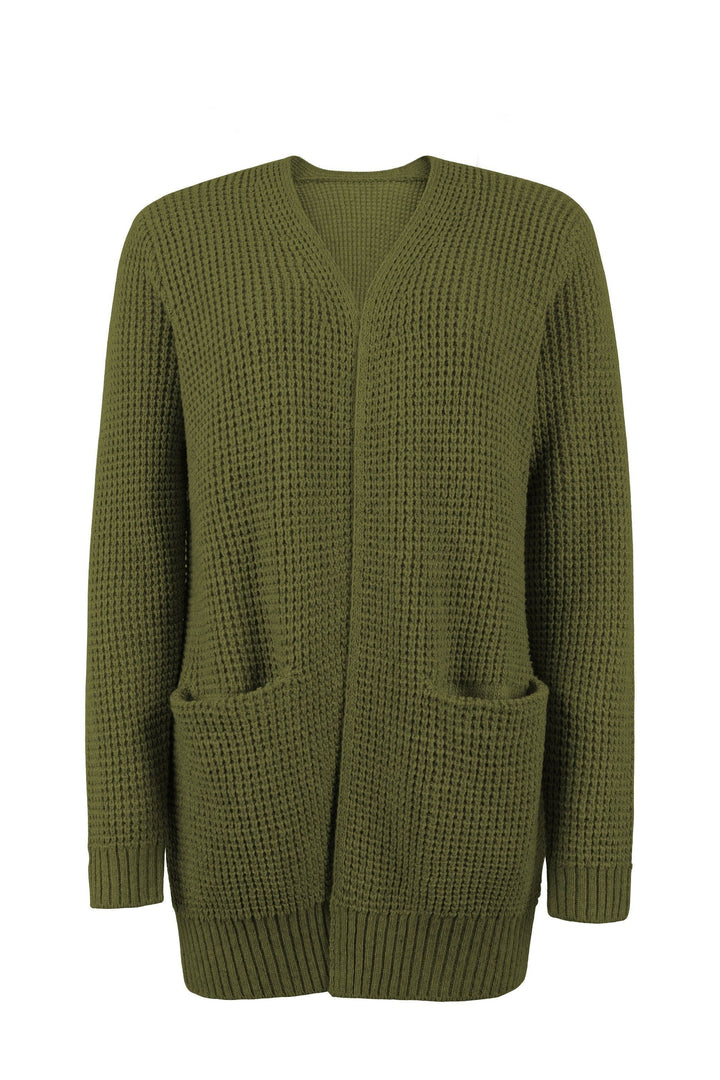 Drune | Langarmer Cardigan aus weichem und bequemem Strick lässiger Stil