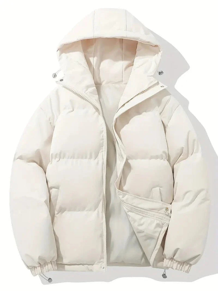 Drune | Kurz geschnittene gesteppte Daunenjacke Rosa Wärme und winterlicher Stil