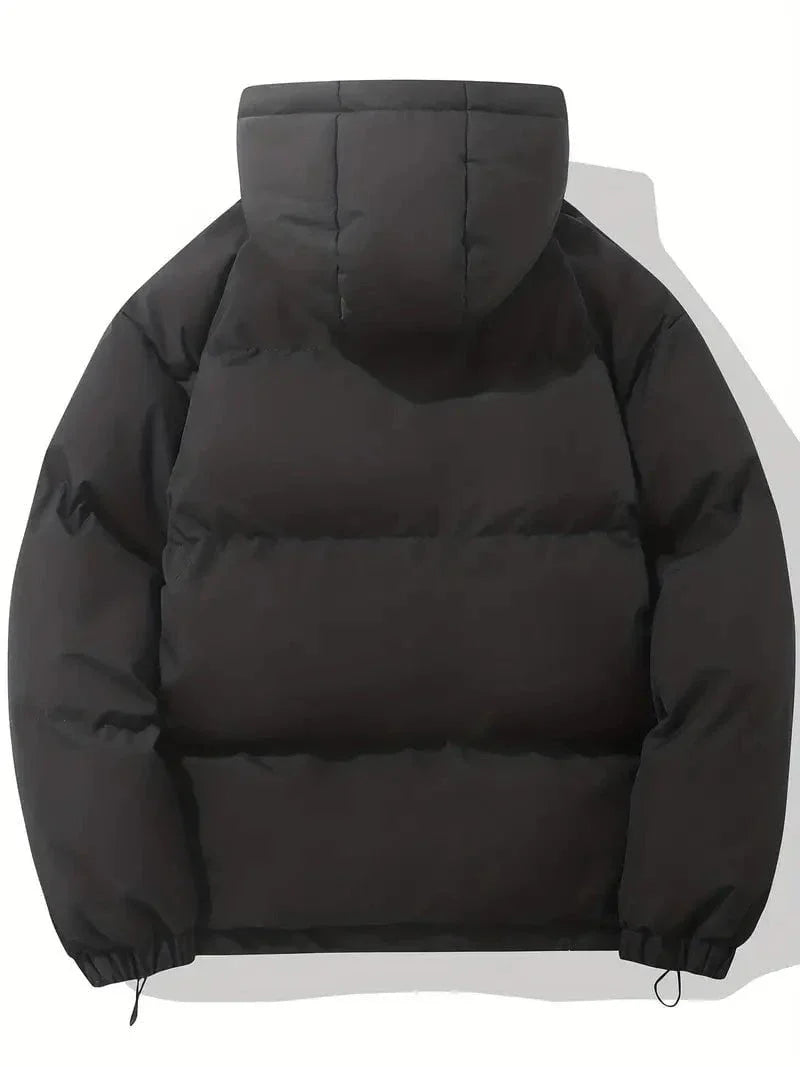 Drune | Kurz geschnittene gesteppte Daunenjacke Rosa Wärme und winterlicher Stil
