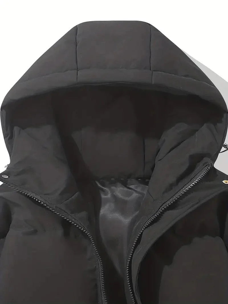 Drune | Kurz geschnittene gesteppte Daunenjacke Rosa Wärme und winterlicher Stil