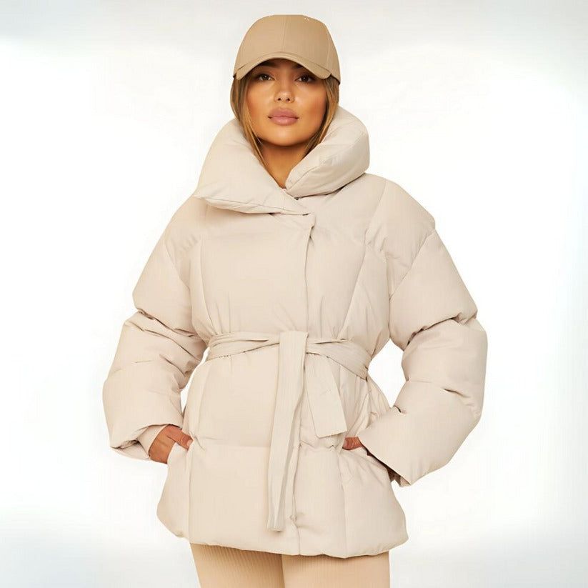 Drune | Taillierten Ultra-Warmen Daunenjacke Eleganz und Komfort