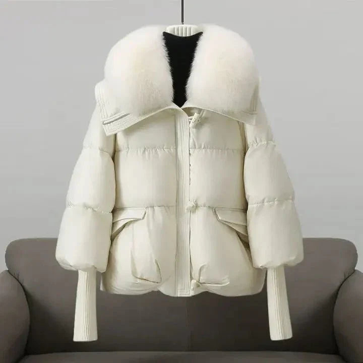 Drune | Winterjacke mit Pelzkragen Wärme und Eleganz