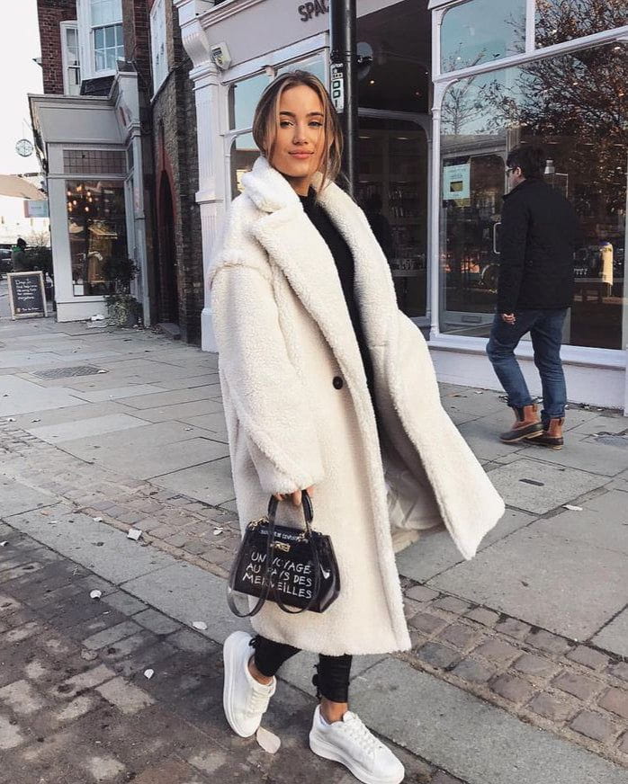 Drune | Eleganter Wollmantel Lang Wärme und Trend