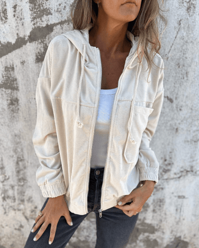 Drune | Leichte Kapuzenjacke Lässiger Stil Vielseitig und Bequem