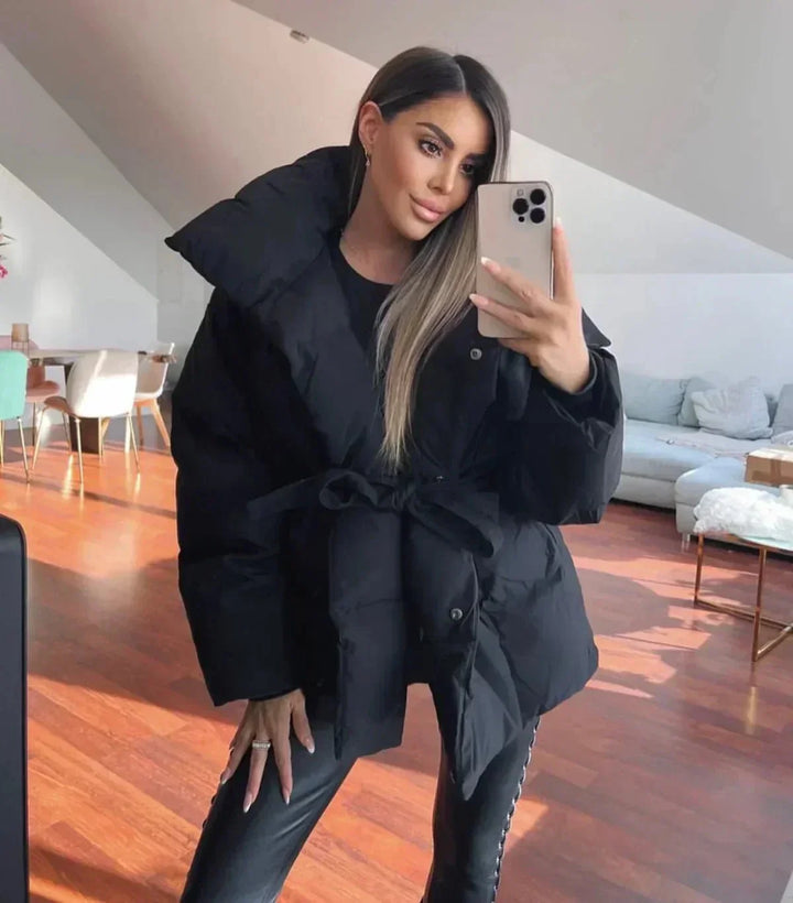 Drune | Taillierte Daunenjacke Komfort und Eleganz Trendiger Winter