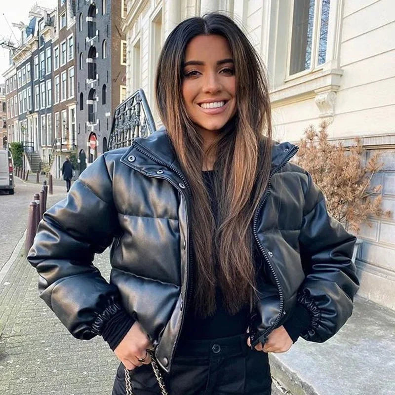 Drune | Kurze Damen Winter-Daunenjacke Warm & Trendy