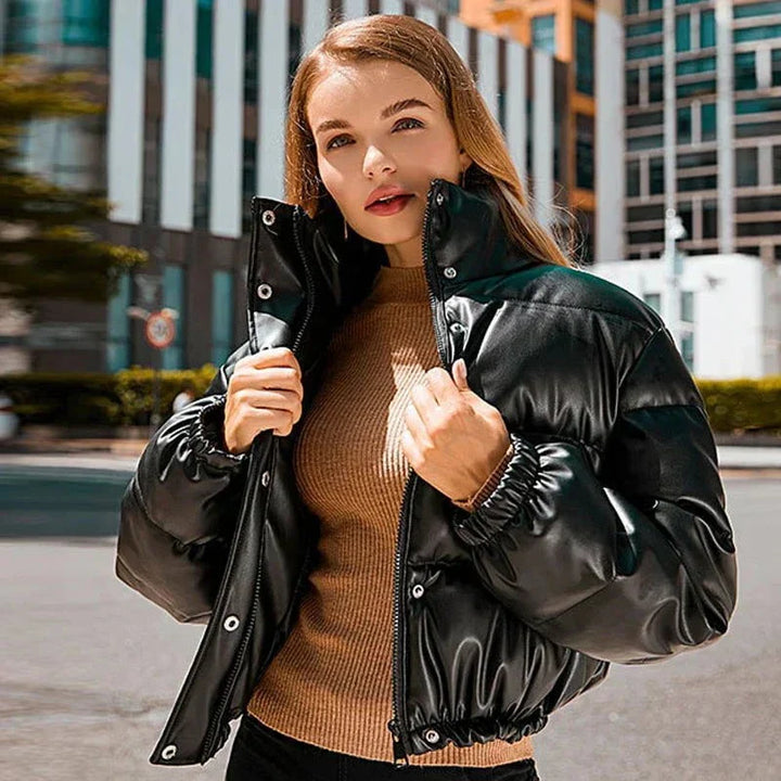Drune | Kurze Damen Winter-Daunenjacke Warm & Trendy