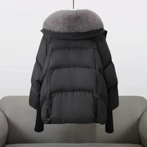 Drune | Winterjacke mit Pelzkragen Wärme und Eleganz