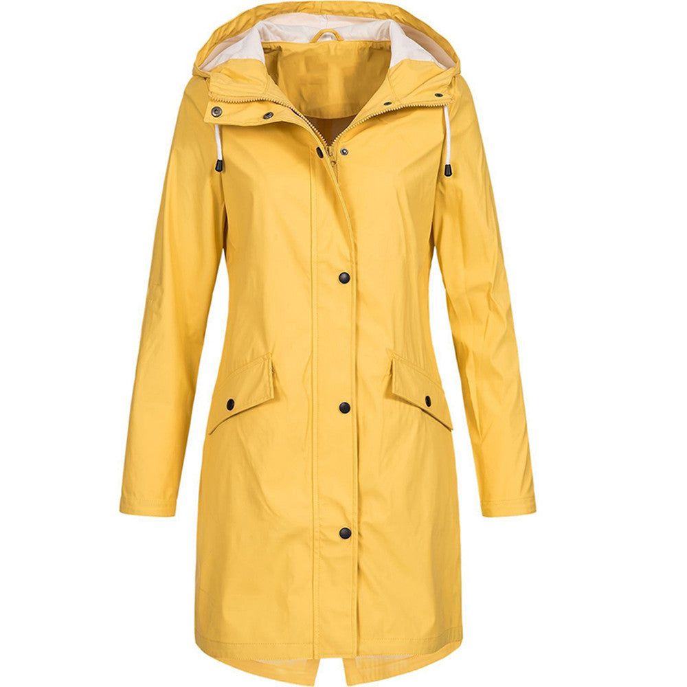 Drune | Parka wasserfest schwarz abweisend & elegant